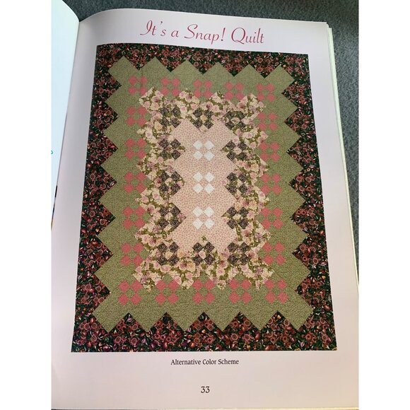 Wild About Flowers! 6 Quilting Sewing Patterns Book by Cotton Pickin Designs - Picture 7 of 9